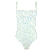 women's hibiscus ditsy simple one piece
