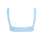 women's peri blue bandeau bikini top