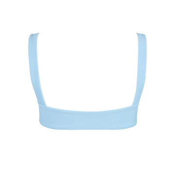 women's peri blue bandeau bikini top