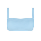 women's peri blue bandeau bikini top