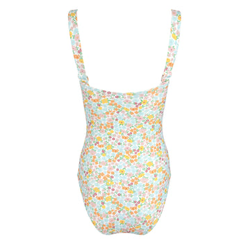 women's hawaiian floral one piece