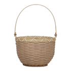 olli ella light grey small blossom basket