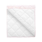 louelle dusty pink gingham linen play mat