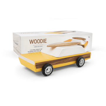 candylab brown woodie car toy