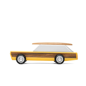 candylab brown woodie car toy