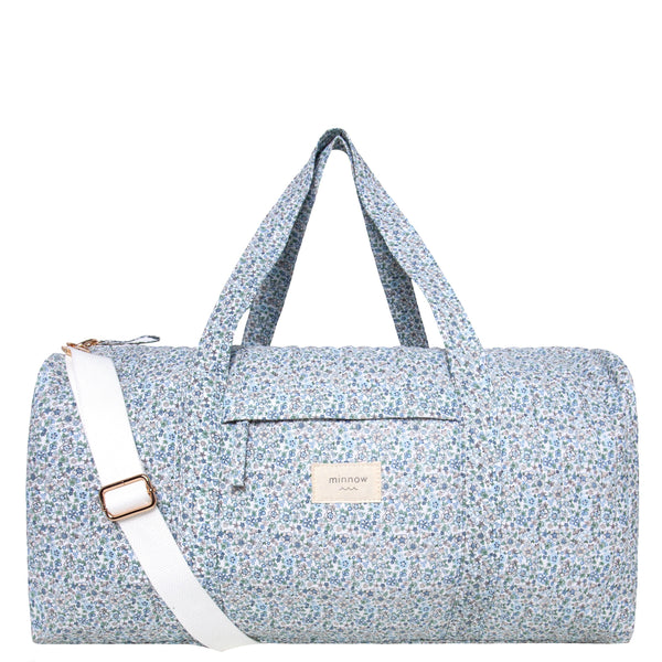 Slate Floral Weekender Duffle Bag minnow