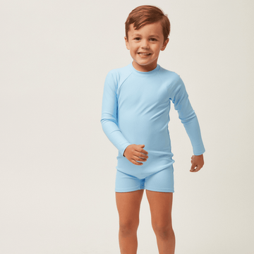 unisex peri blue rashguard one piece