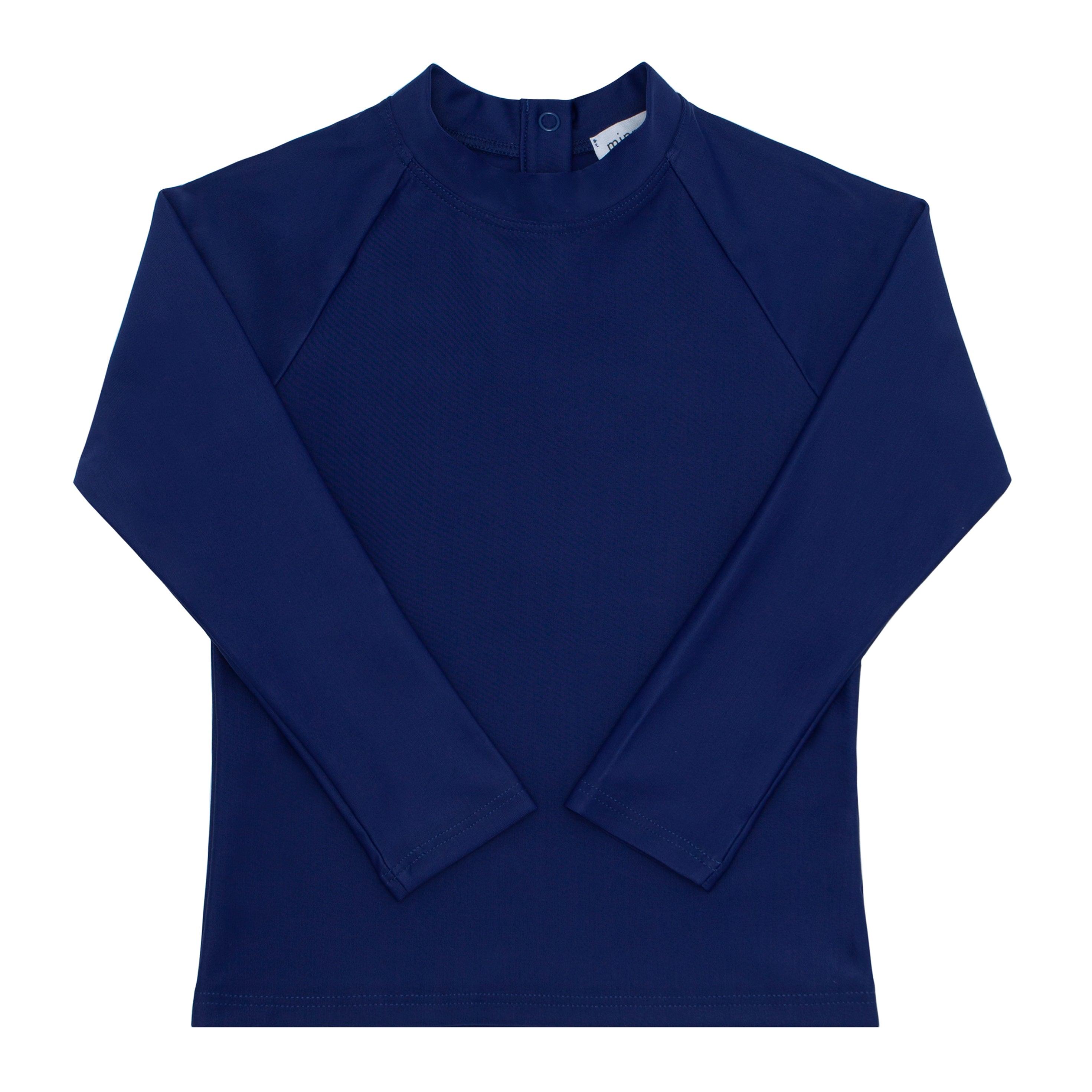 Navy Rashguard unisex navy rashguard | minnow swim