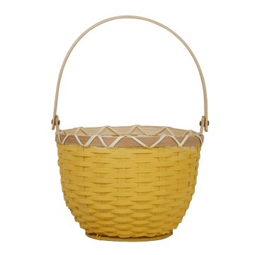 olli ella yellow small blossom basket