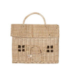 olli ella rattan casa clutch, straw