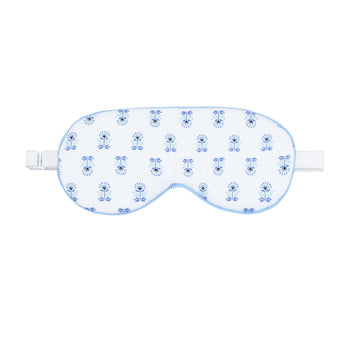 minnow x petite plume unisex botanical block print sleep mask