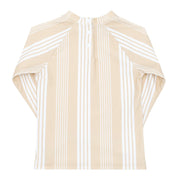 unisex café stripe rashguard