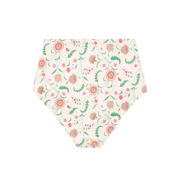 minnow x sister parish women's cloister botanical high waisted bikini bottom