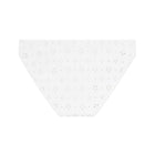 women's white eyelet bikini bottom