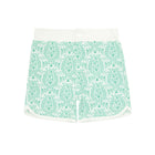 boys abaco green paisley board short