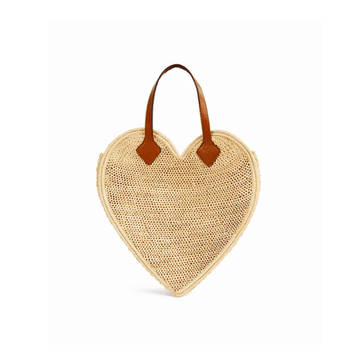 POOLSIDE big heart tote