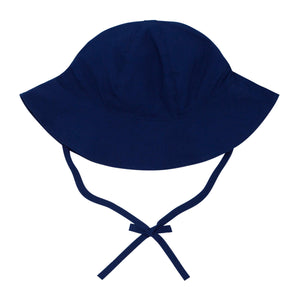 baby navy sun hat