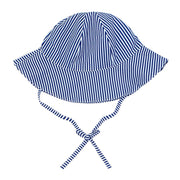 baby navy stripe sun hat