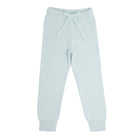 unisex light blue knit pant