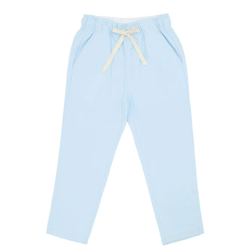 boys light blue canvas pant