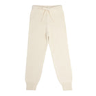 unisex cream knit pant