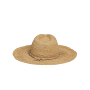hat attack raffia crochet continental hat