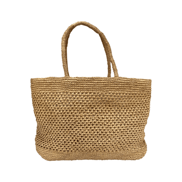 hat attack carolina tote bag, natural