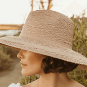 freya peachy taupe redwood hat