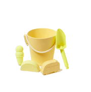 sunnylife citrus silicone bucket sand toy set