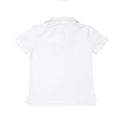 boys white cotton polo