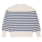 women's breton stripe knit sweater