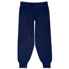 women's navy knit pant