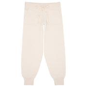 women's cream knit pant
